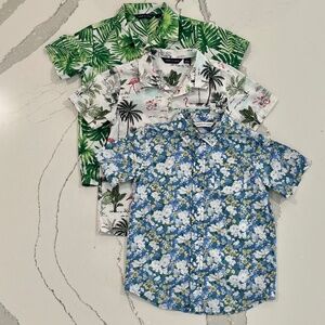 Janie & Jack 3 Pack Button Shirt 100% Cotton Size 5T